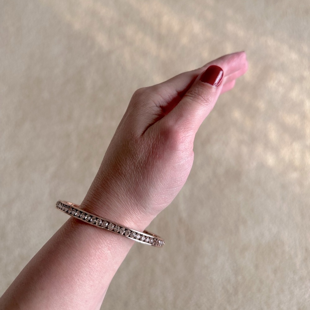 Coach Rose Gold Bangle Bracelet